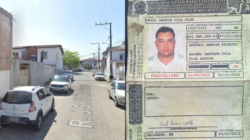 Local onde o crime aconteceu no bairro de Mussurunga