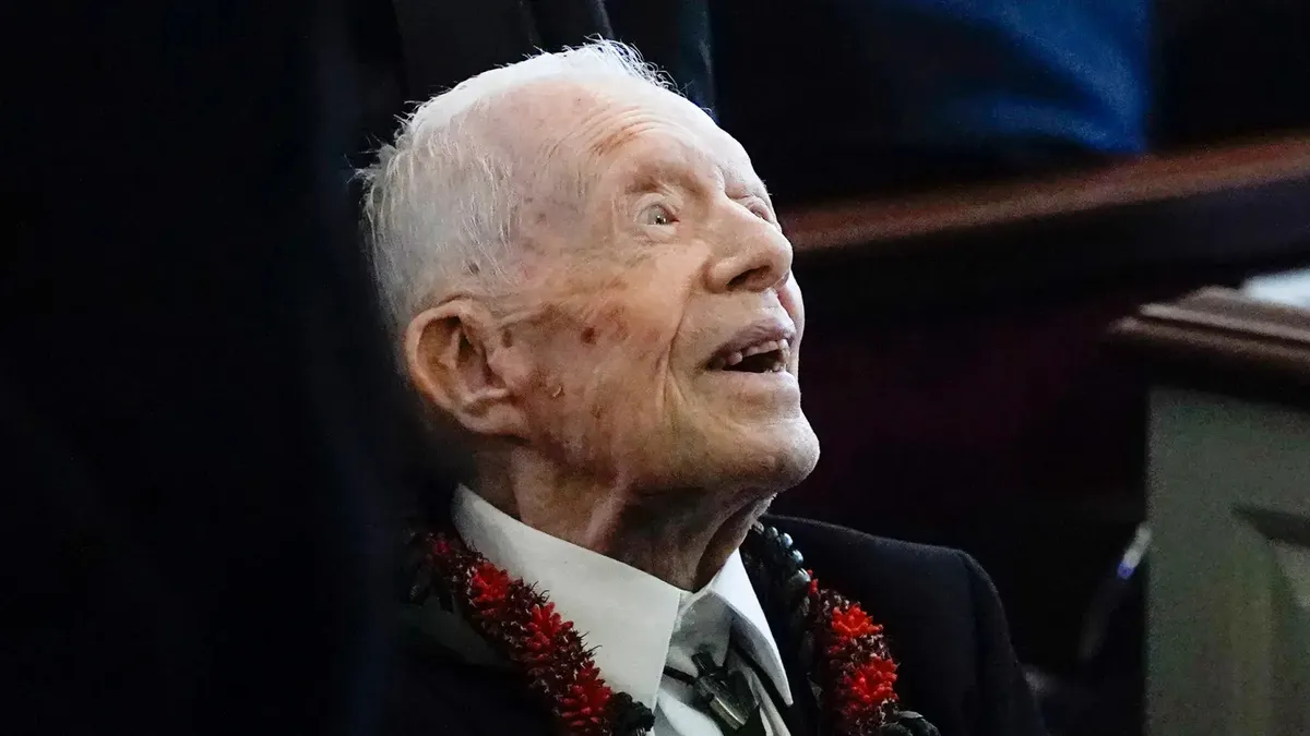 ex-presidente americano Jimmy Carter