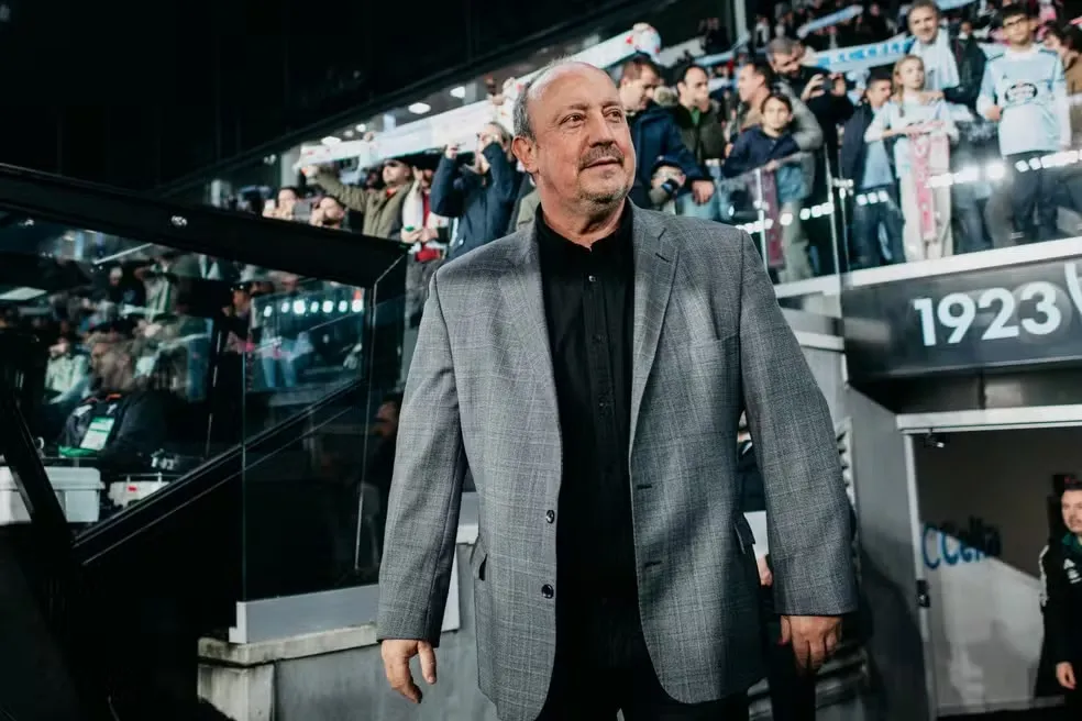 Rafa Benítez ao comando do Celta de Vigo