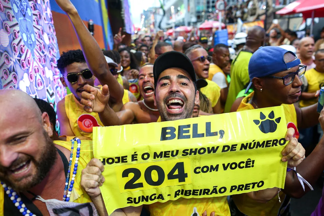 Rafael Johara,  fã paulista que veio acompanhar mais um show de Bell