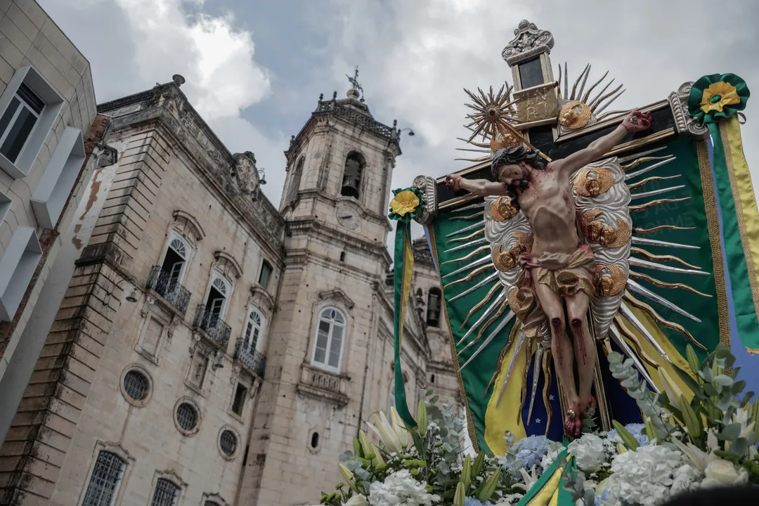 Procissão em homenagem ao Senhor do Bonfim