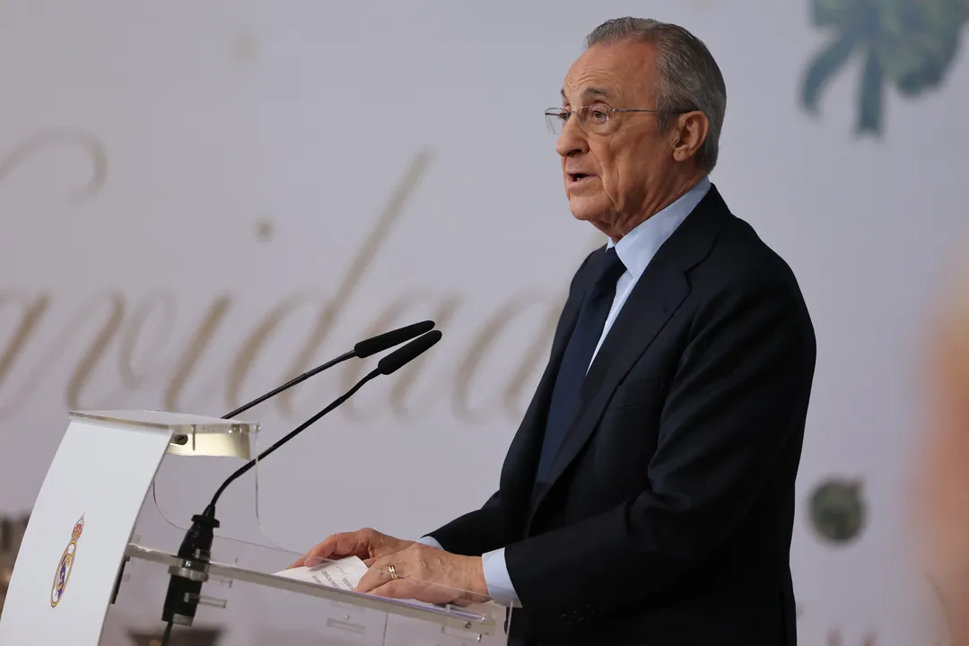 Florentino Pérez, presidente do Real Madrid