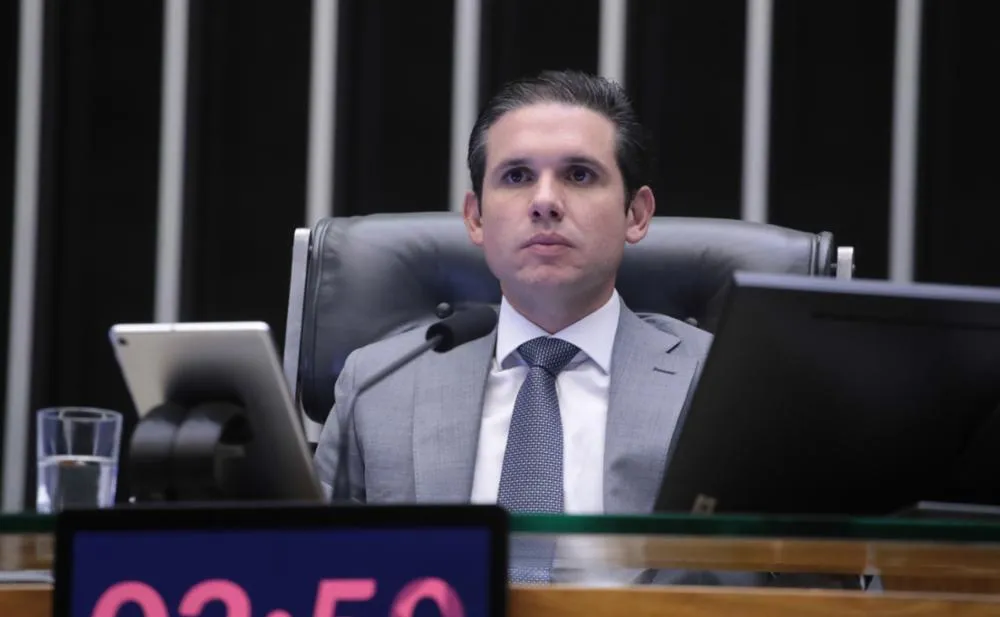 Presidente da Câmara dos Deputados, Hugo Motta, eleito no dia 1º de fevereiro