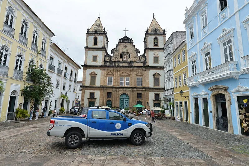 Igreja de São Francisco de Assis, localizada no Centro Histórico de Salvador