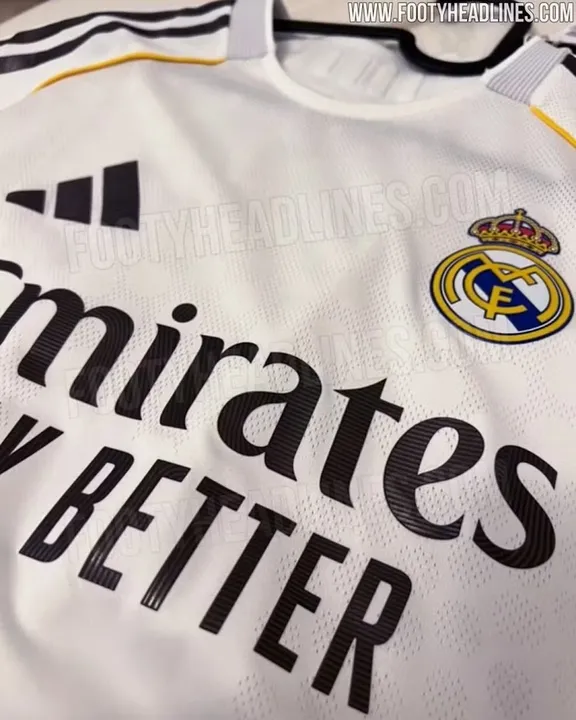 Nova camisa do Real Madrid foi vazada na web