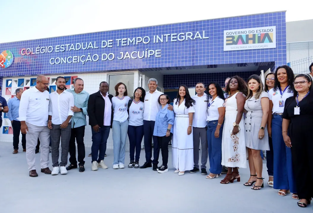 Colégio Estadual de Tempo Integral de Conceição de Jacuípe contou com investimento de R$ 35 milhões