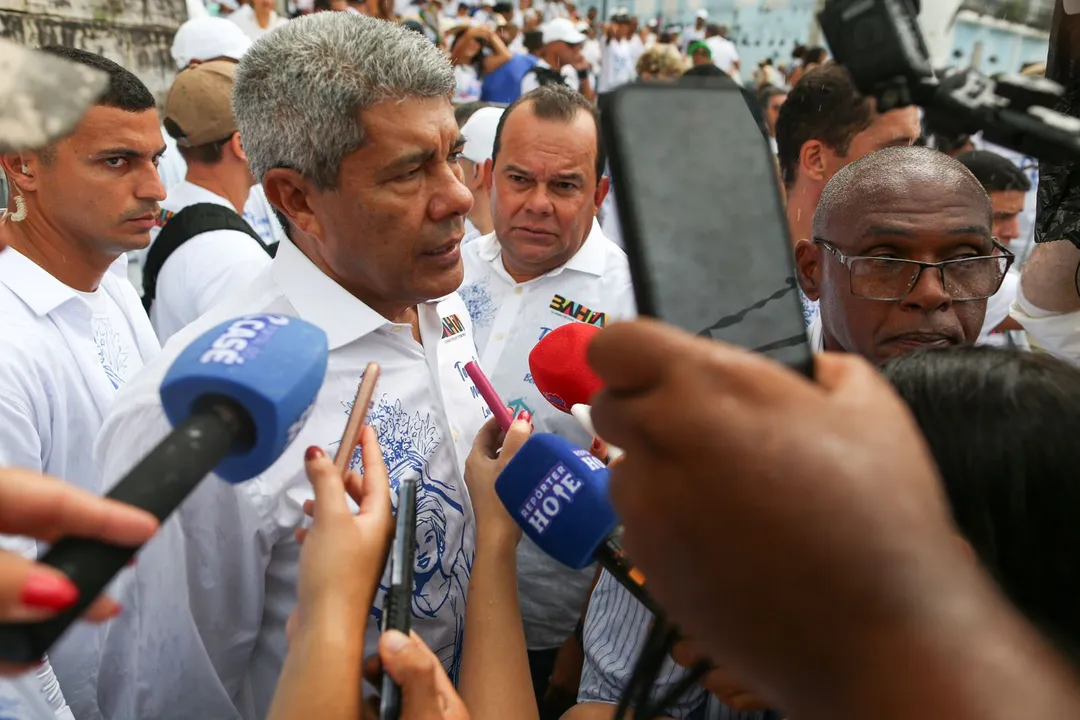 Na Lavagem do Bonfim, Jerônimo falou sobre eleição na Alba