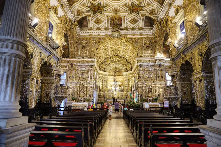 Igreja foi erguida entre os séculos XVII e XVIII