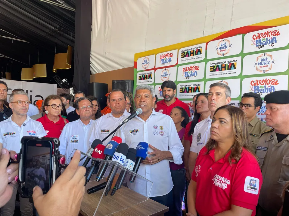 Jerônimo apresentou balanço do carnaval nesta quarta-feira, 5.