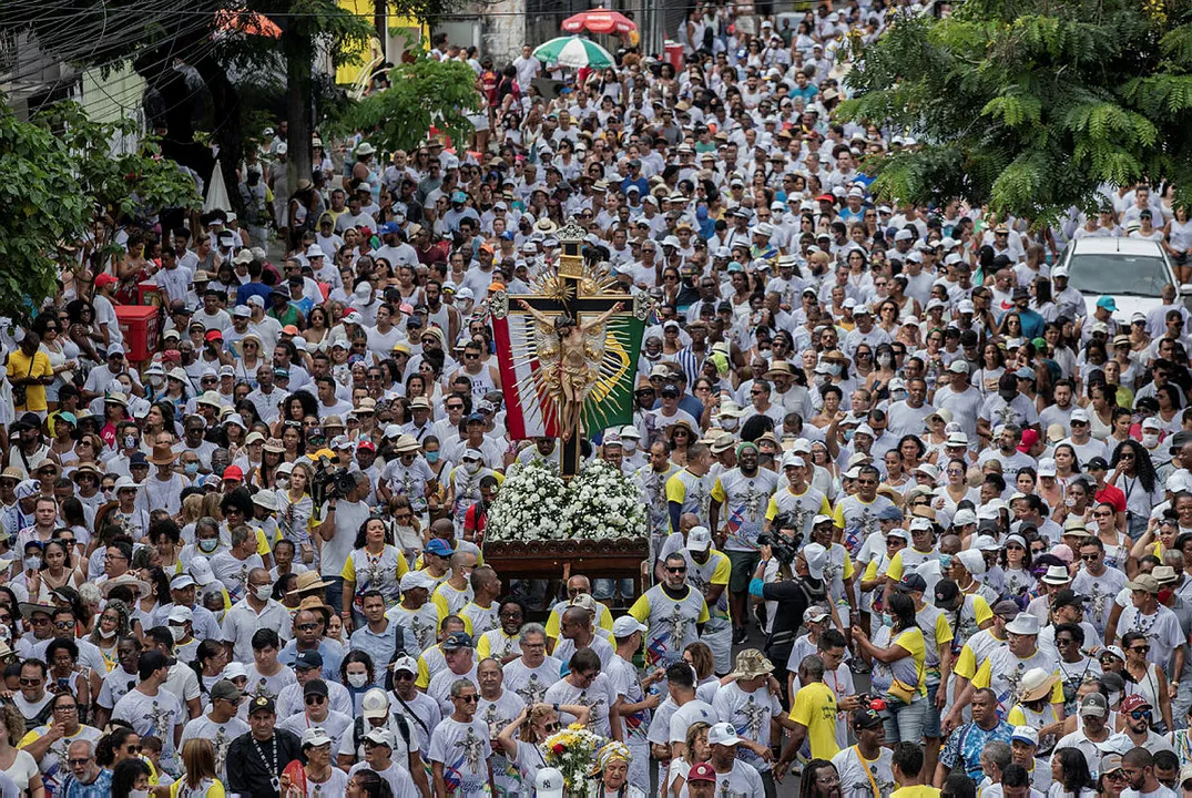 Milhares de fiéis vão participar da Lavagem nesta quinta-feira