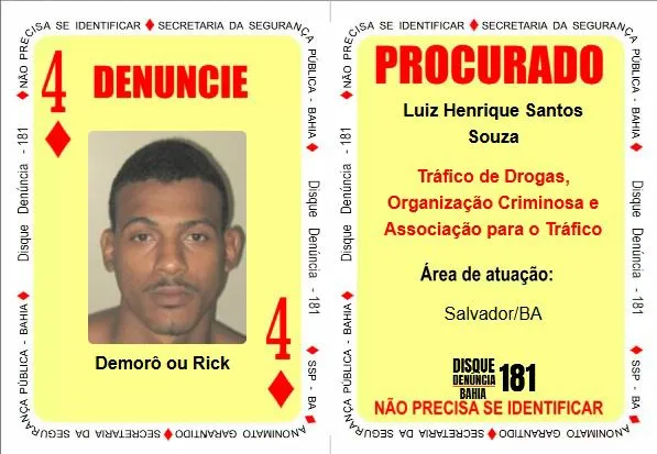 Luiz Henrique Santos Souza, conhecido como “Demorô” ou “Rick”