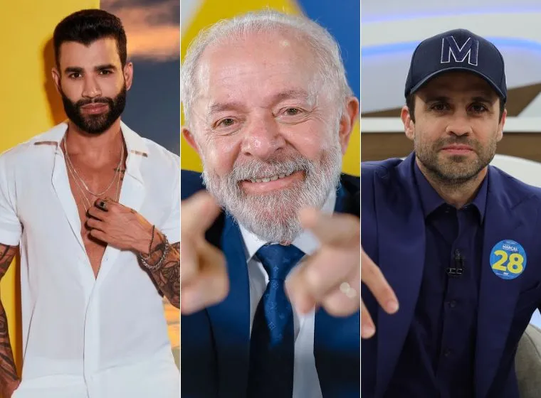 Gusttavo Lima, Lula e Marçal podem se enfrentar nas urnas em 2026