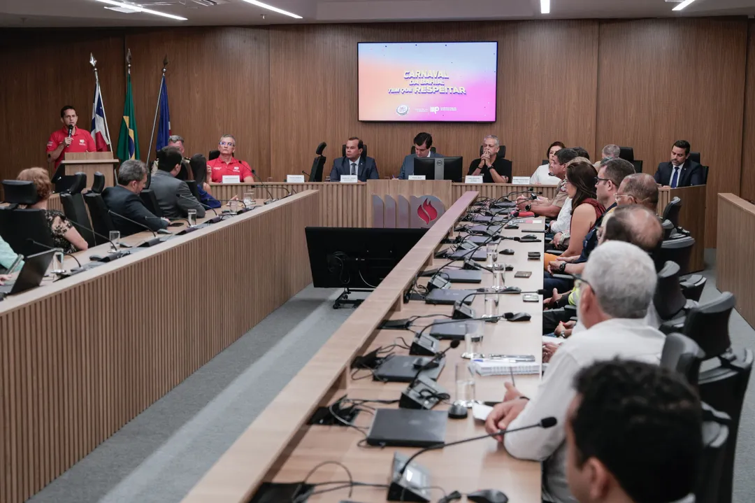 Apresentação na sede da Instituição no Centro Administrativo da Bahia (CAB)