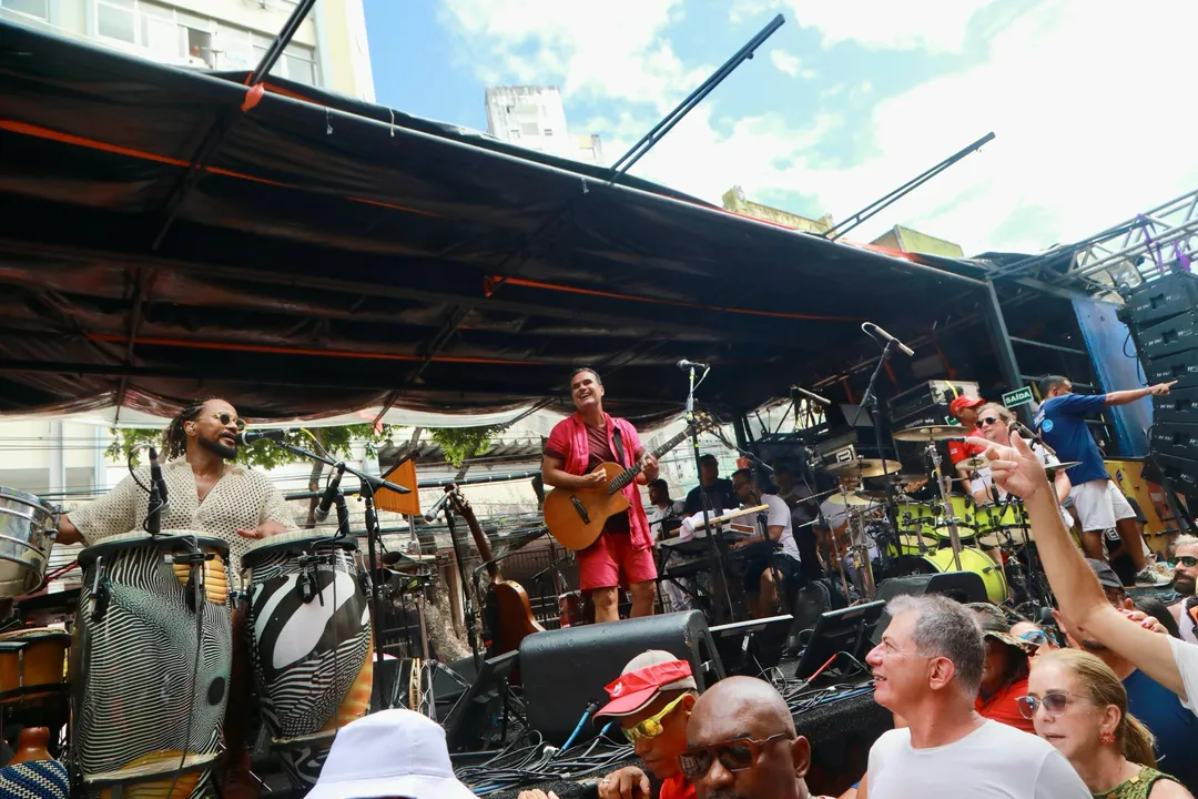 Banda agitou o carnaval