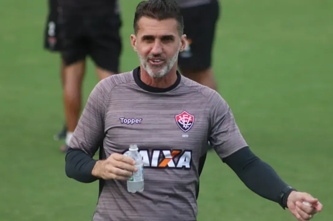 Mancini durante passagem pelo Vitória