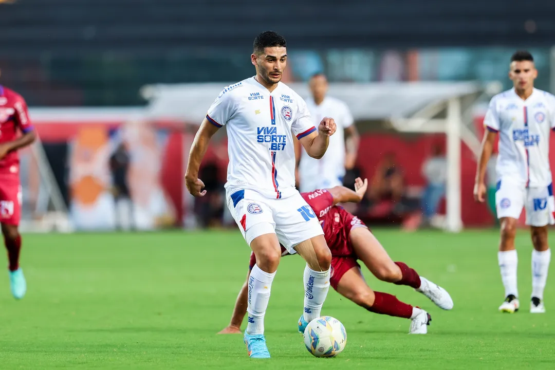 Michel Araújo estreou com a camisa do Bahia