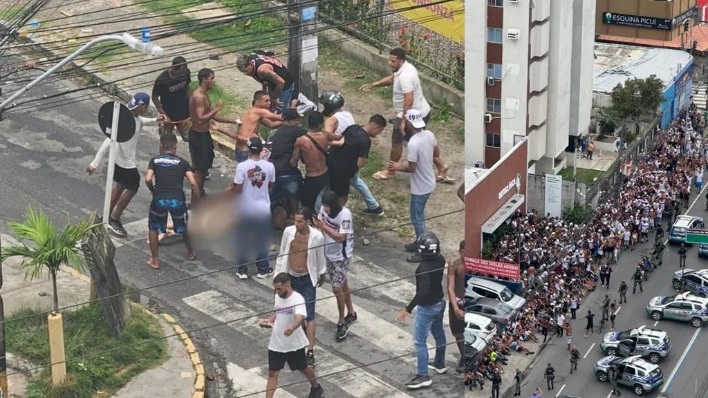 Homem foi espancado e estuprado durante confronto entre torcidas em Recife