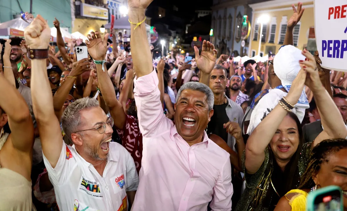 Governador comemorou conquista inédita do Oscar no Pelourinho