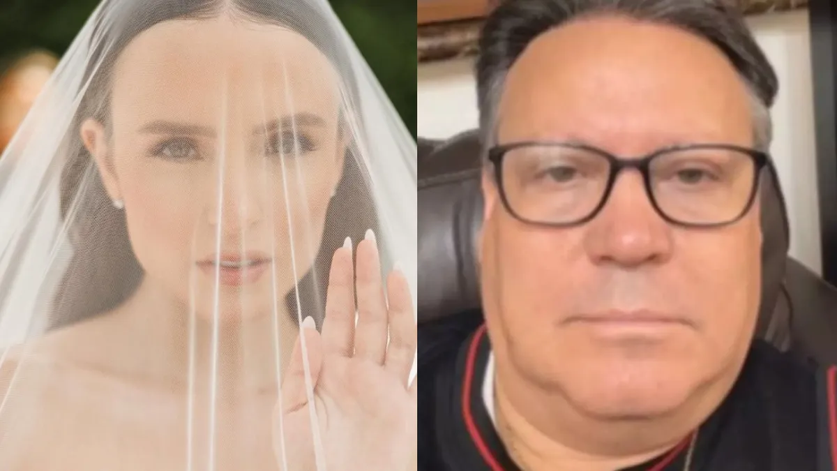 Gilberto Elias falou sobre casamento da filha