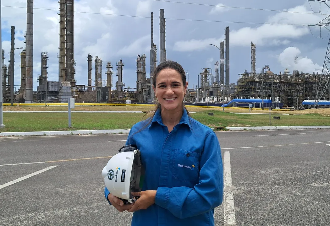 Engenheira eletricista Lorena Medeiros é uma das gerentes de Produção da Braskem