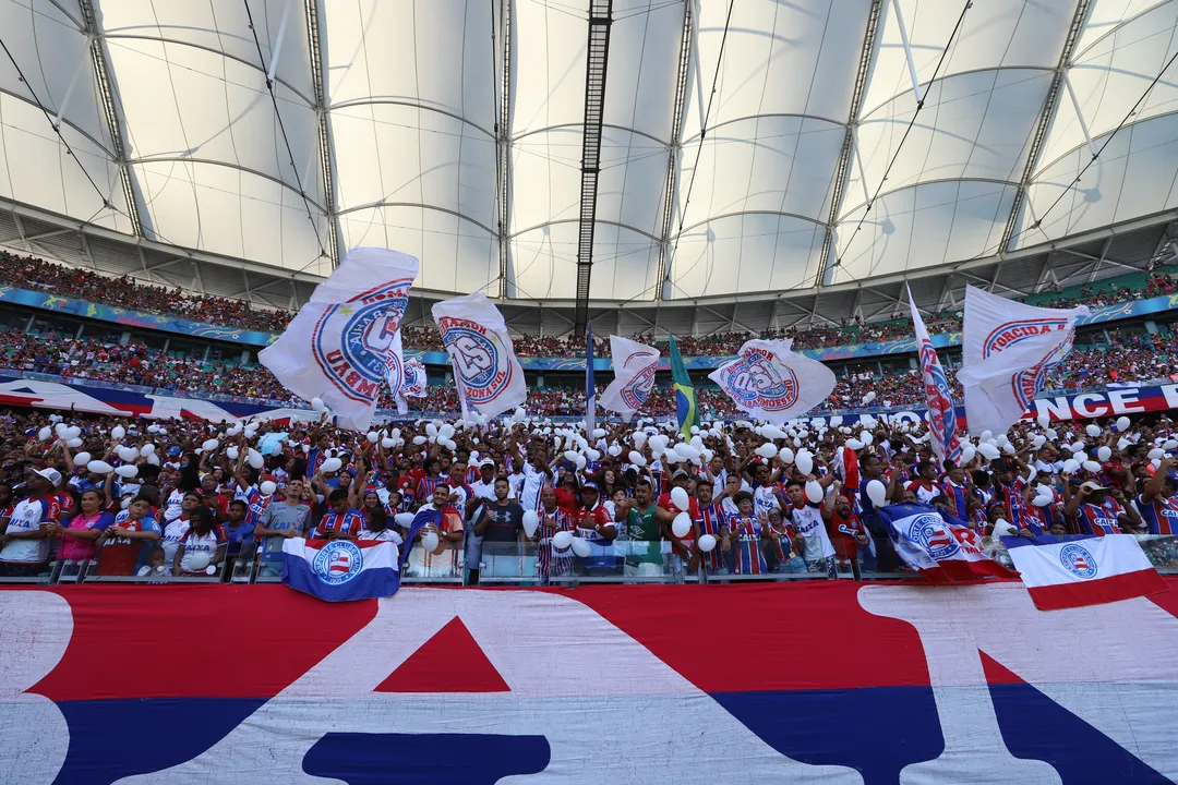 Torcida Bamor na Arena Fonte Nova