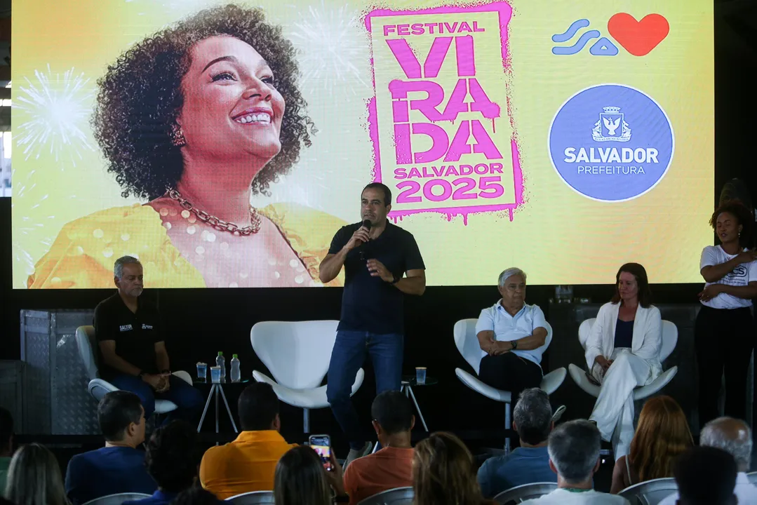 Serão 5 atrações por dia durante o Festival Virada