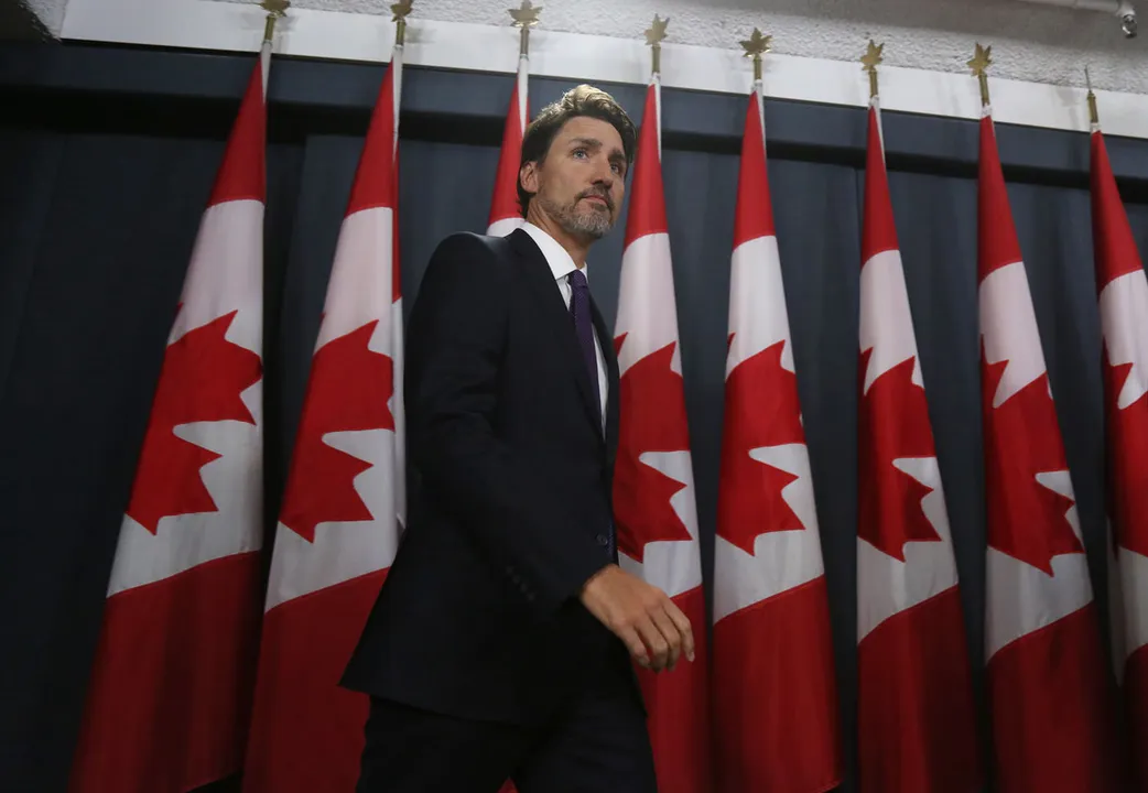 O primeiro-ministro Justin Trudeau