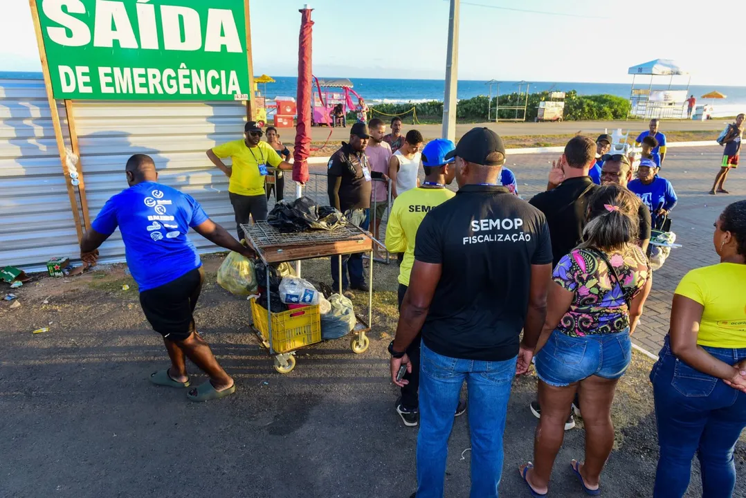 Semop apreendeu 4.132 itens irregulares no perímetro da festa