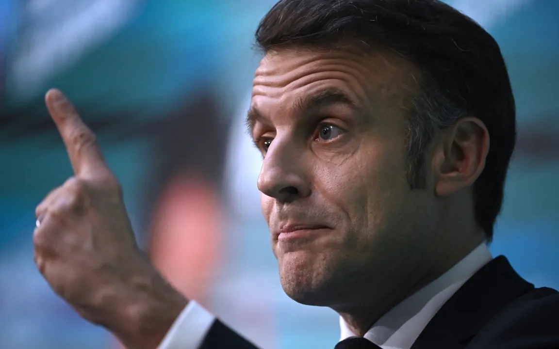 Presidente francês, Emmanuel Macron