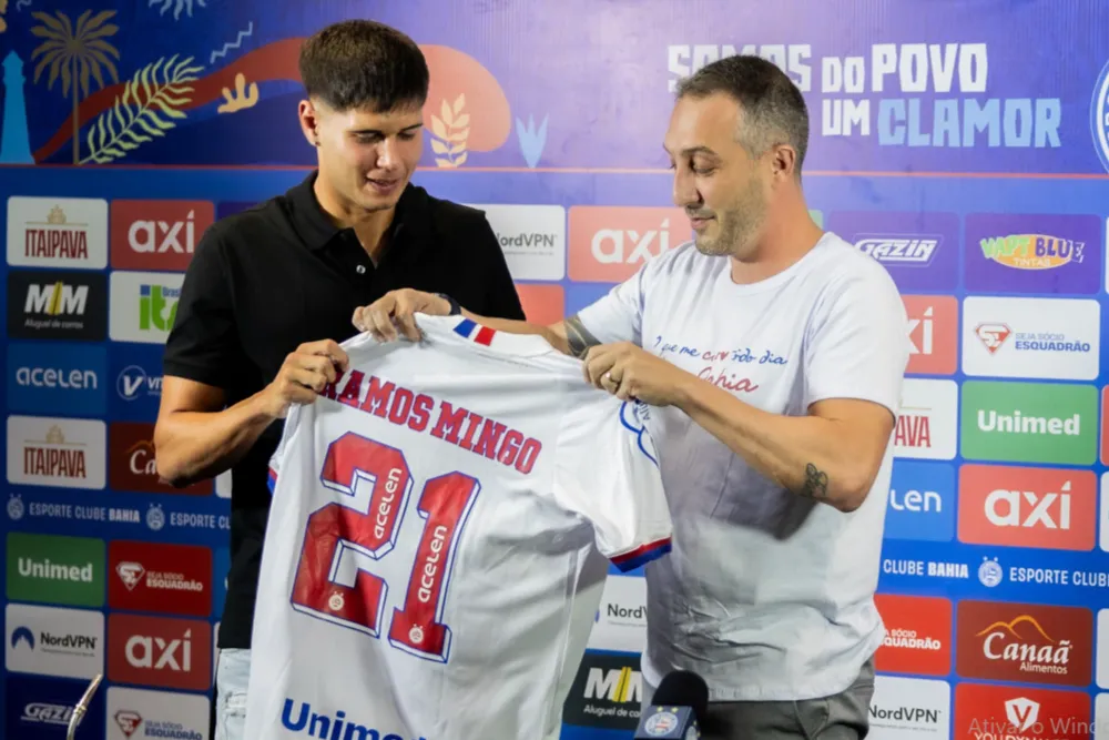 Diretor de futebol do Bahia falou antes da coletiva de Ramos Mingo