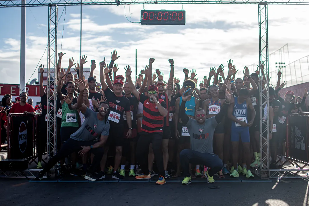 Corrida do Leão tem como meta promover hábitos saudáveis e a interação entre sócios e torcedores rubro-negros em geral