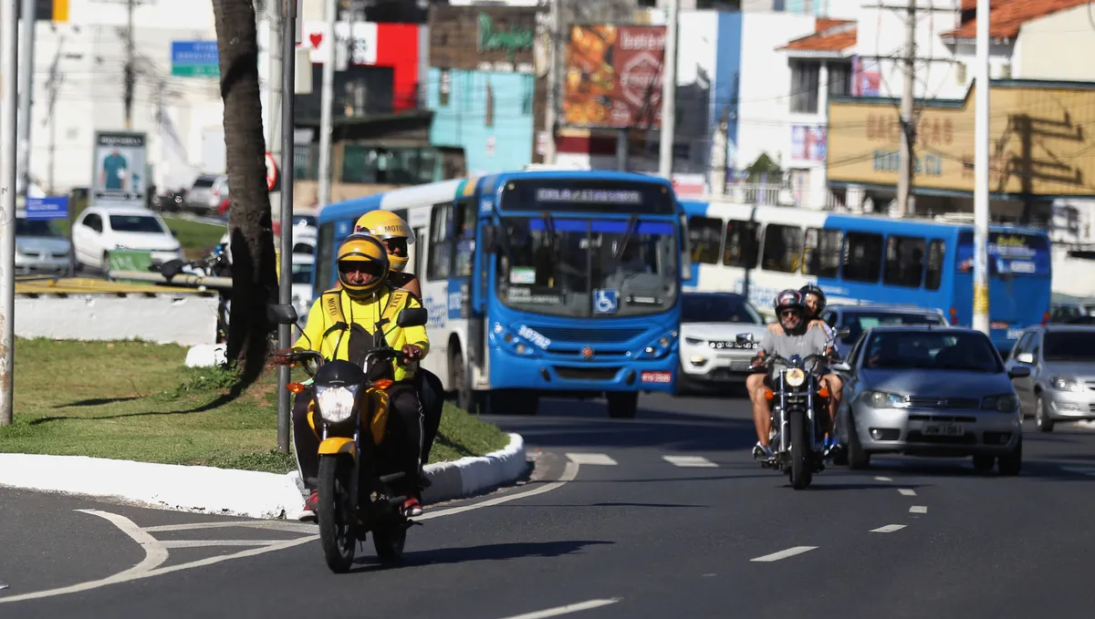 O objetivo da vistoria é garantir que os mototáxis atendam aos padrões de segurança e padronização