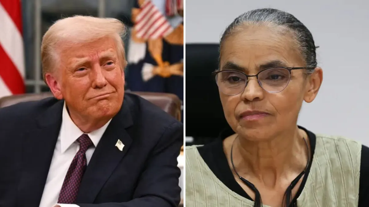 Marina Silva criticou postura adotada pelo presidente dos Estados Unidos