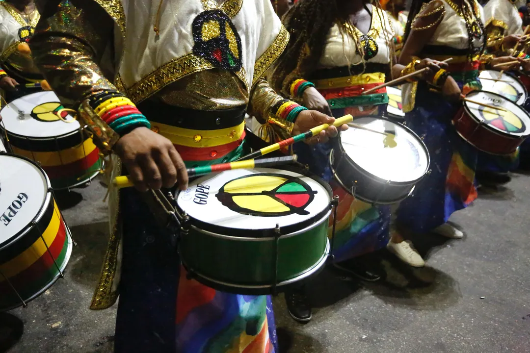 O Olodum é um dos principais ícones do samba-reggae