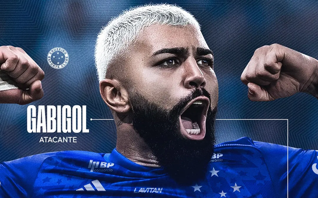 Gabriel Barbosa é o novo reforço do Cruzeiro