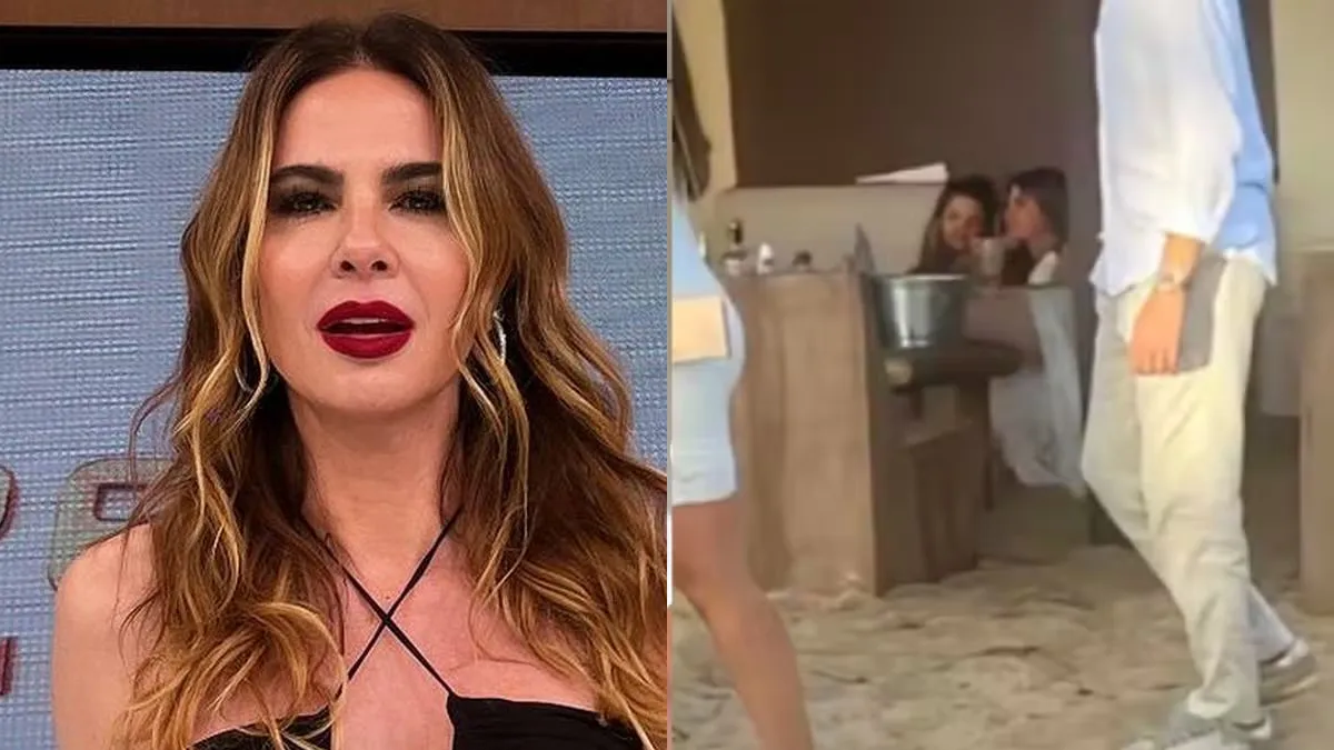 Luciana Gimenez e Julia Gomes apareceram juntos em vídeo