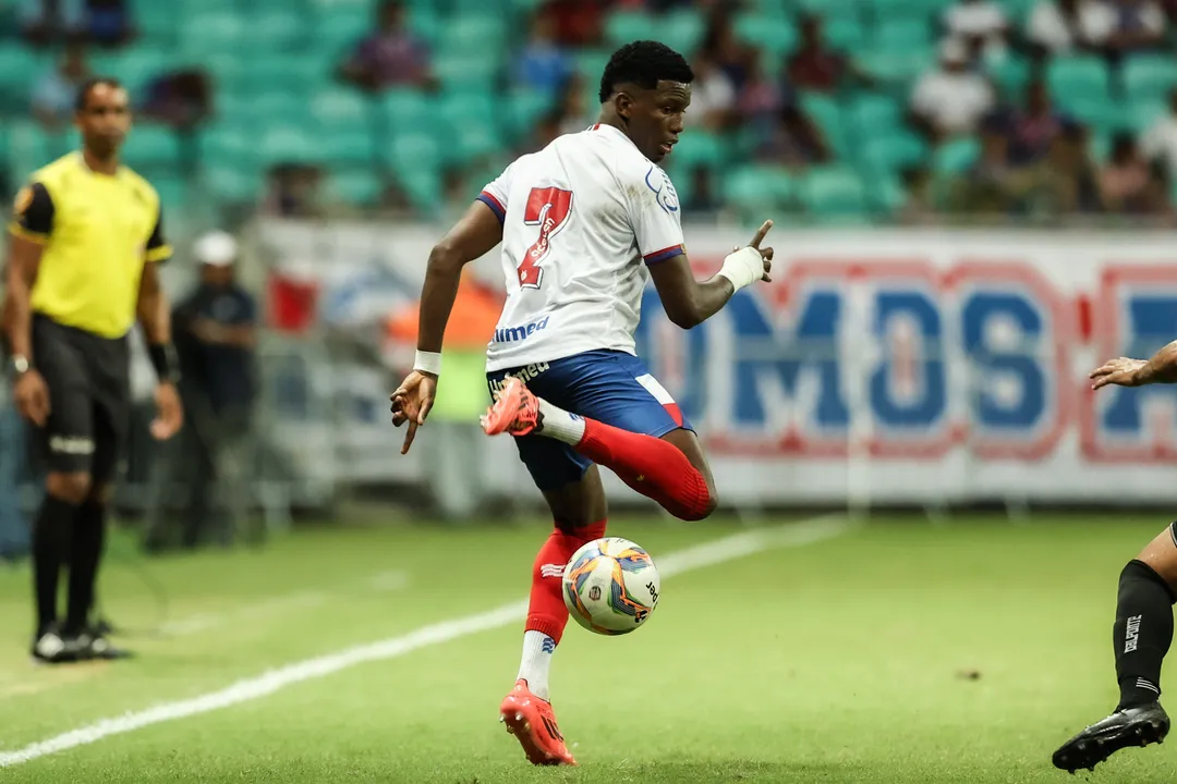 Ruan Pablo, atacanta da equipe sub-20 do Bahia