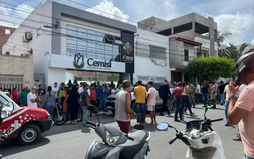 Crime ocorreu na rua Bailon Lopes Carneiro, no centro da cidade