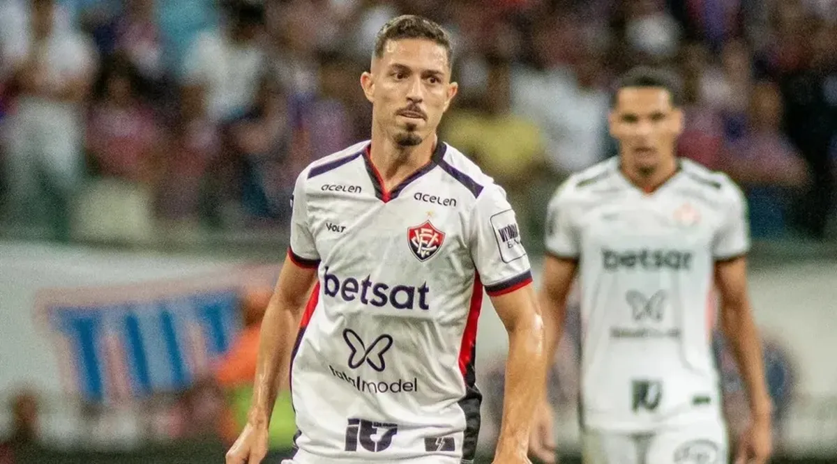 Jean Mota durante jogo na Série A do Brasileirão