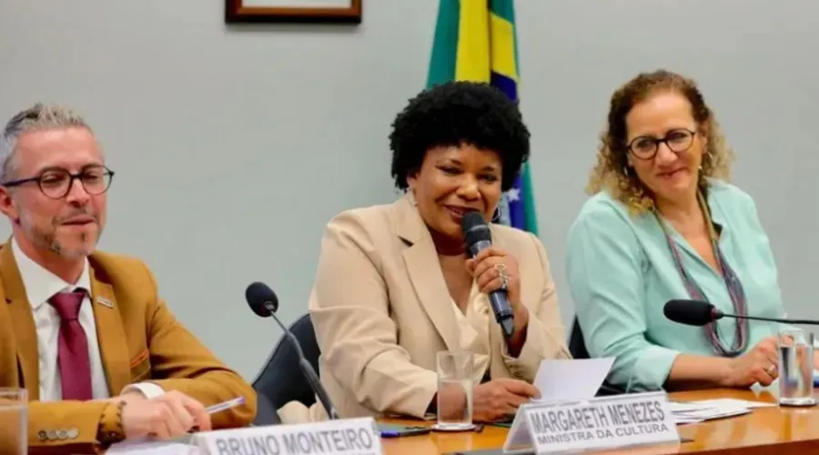 Ministra da Cultura, Margareth Menezes, destacou a relevância do reconhecimento da axé music no cenário nacional