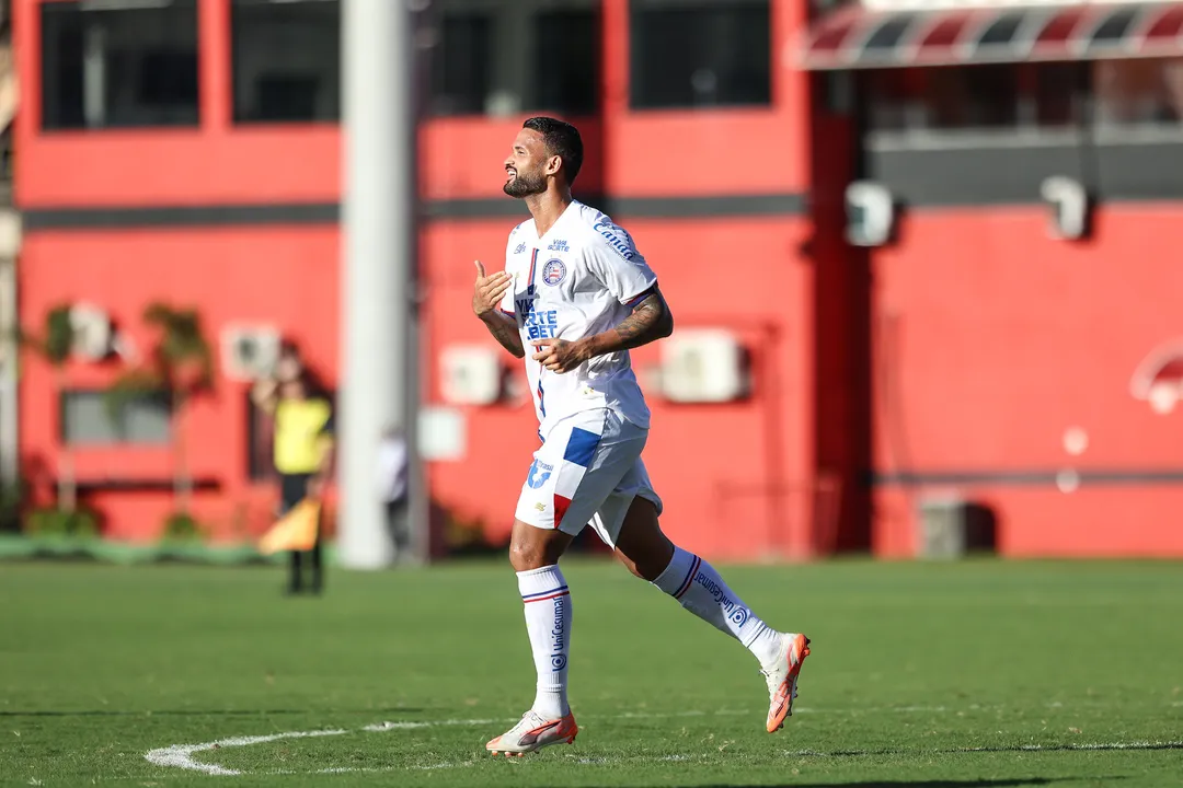 Willian José marcou seu segundo gol com a camisa do Bahia