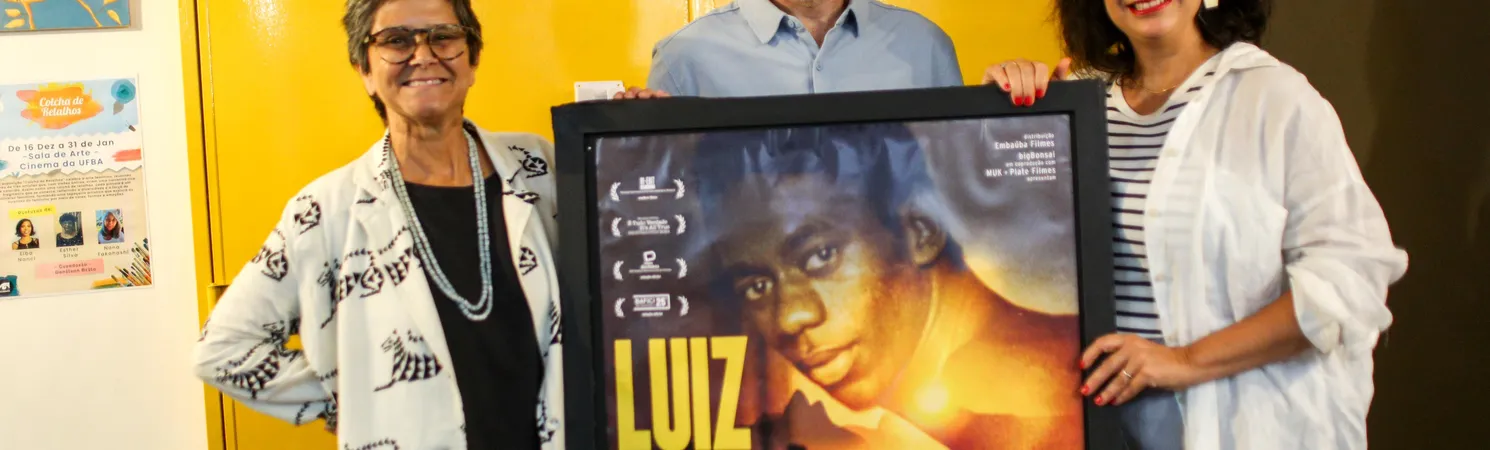 Diretora e outros membros da equipe estiveram na capital baiana