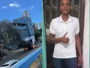 Mesmo com um carro parado em frente ao imóvel, mostrando que provavelmente há pessoas na residência, os dois não se intimidas