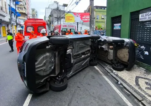 Acidente aconteceu no bairro do Arenoso, em Salvador