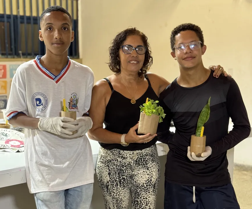 Quadro 'Descomplicando a Sustentabilidade' destaca projeto desenvolvido no Colégio Estadual Polivalente de Amaralina