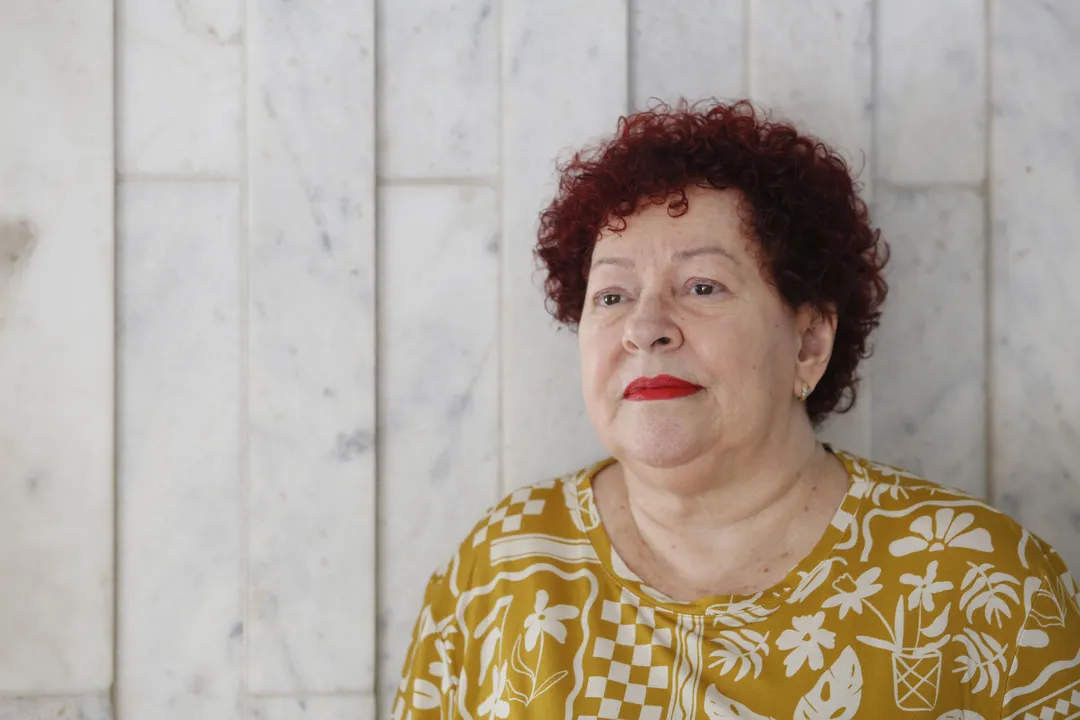 A professora Márcia Tavares