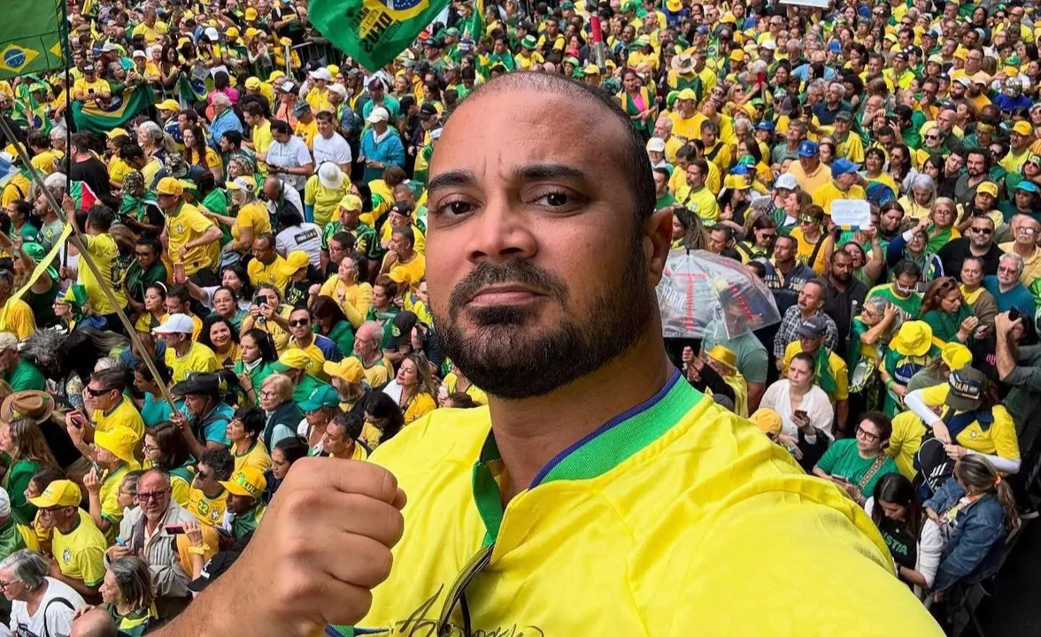 Alden esteve em ato na Paulista