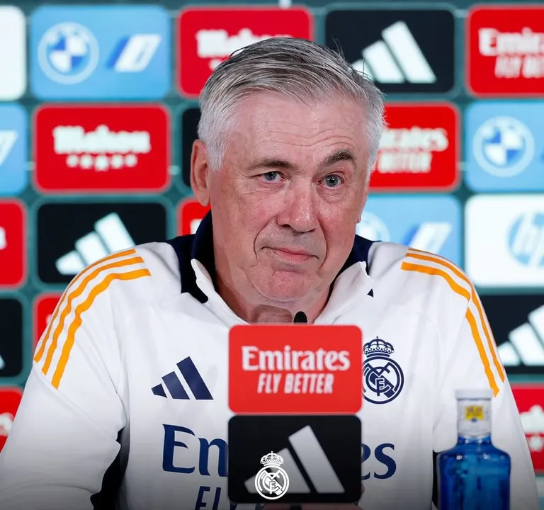 Carlo Ancelotti revelou em coletiva que vai comandar a Seleção Brasileira