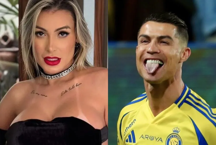 Andressa Urach e Cristiano Ronaldo tiveram um relacionamento entre 2012 e 2013