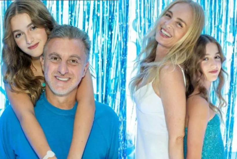 Angélica e Luciano Huck são os pais de Eva, de 12 anos